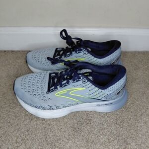 Brooks Glycerin 20 Women Size 6B Green and Blue Running Shoes